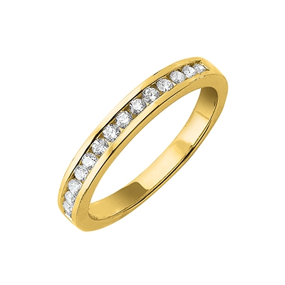 Alliance demi-tour rail - 0,50 carat