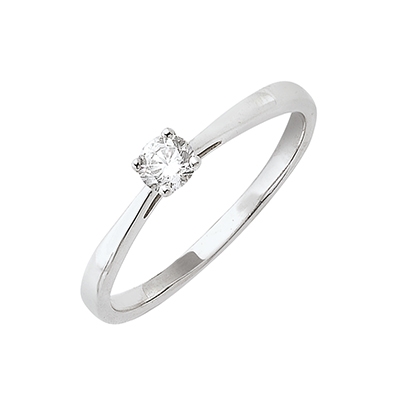 Solitaire 4 griffes - 0,20 carat