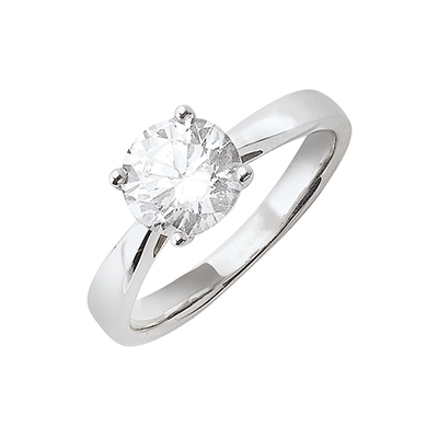 Solitaire 4 griffes - 1,50 carat