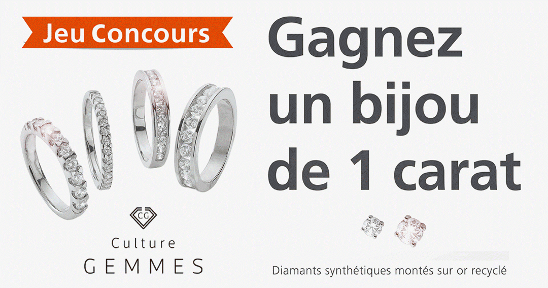 Jeu Concours Culture GEMMES & Règlement