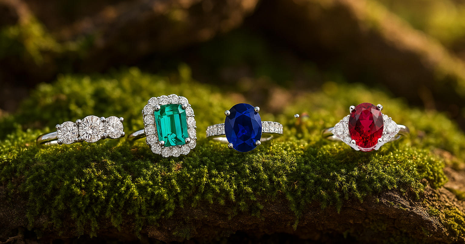 Bijoux éthiques et responsables : des pierres fabriquées avec de l'énergie renouvelable